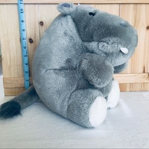 Plush hippo